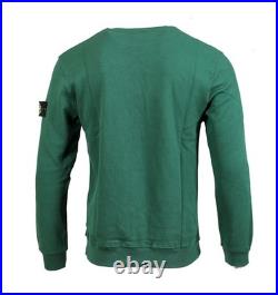 Stone Island Men's Jumper Crew Neck Logo Patch Sweater size S, M, L, XL, 2XL