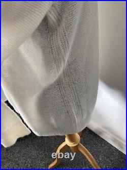 Stunning 360 Cashmere 100% cashmere soft Cream Jumper Sweater Size M