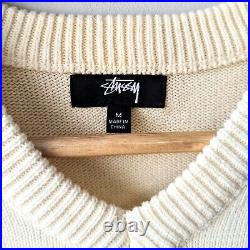 Stüssy (Stussy) Knit V-Neck Sweater Vest Medium