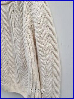 Sunspel Knit Jumper Sweater, 100% Merino Wool, Size M. /F2/ Ladies