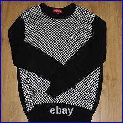 Supreme Checkered Sweater Pullover Jumper Medium SS13