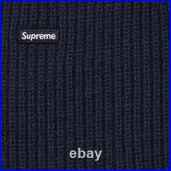 Supreme Small Box Polo Sweater Navy