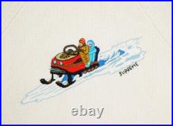 Supreme Snowmobile Sweater White