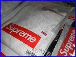 Supreme Textured Small Box Sweater White / New with tags / Genuine / Box Logo