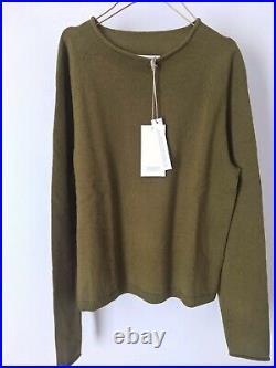 TOAST Current Season Rae Wool Cashmere Sweater size M Pear Jumper RRP£175 BNWT