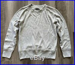 TOM FORDMen's heather gray raglan pullover jumper sweater size 50IT Medium