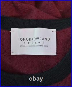 TOMORROWLAND tricot Knitwear/Sweater RedxBlack M 2200475452092