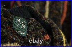 TUNDRA Brown Embroidered Jumper Pullover Sweater Size M