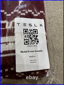 Tesla Model X-Mas Christmas Sweater Brand New Medium M -IN HAND / Free Delivery