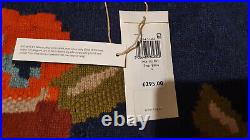 Toast Intarsia Floral Jumper Wool & Cashmere Blue Multicoloured Sweater RRP £295