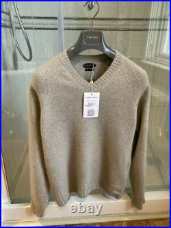 Tom Ford 100% Cashmere Sweater Size Medium RRP $1,700 Saint Laurent Paris Style