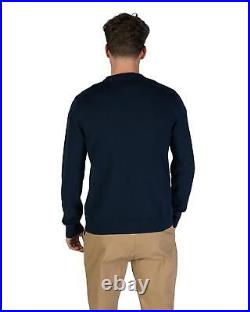 Tommy Hilfiger Jeans Round Neck Long Sleeve Knit Sweater Knitwear Blue