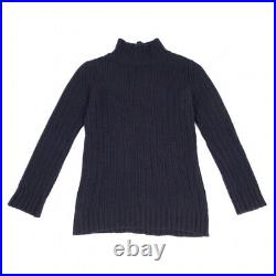 Tricot COMME des GARCONS High neck Wool Knit Sweater Size S-M(K-117766)