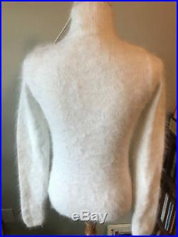 Ulla Johnson Winter White Angora sweater, NWT Size Medium