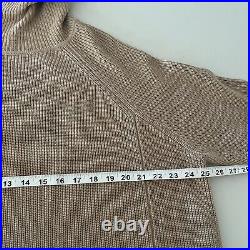 Universal Standard Size M / AU 22 Plus Size Turtleneck Knit Wool Sweater Jumper