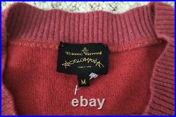 VIVIENNE WESTWOOD Anglomania Cashmere-Angora-Wool Mix Sweater Jumper Size Medium