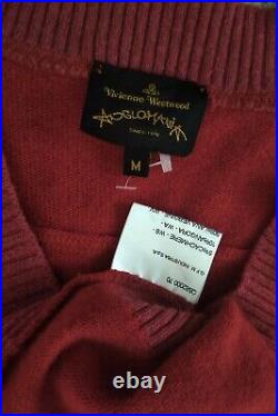 VIVIENNE WESTWOOD Anglomania Cashmere Angora Wool Women's Sweater Jumper Medium
