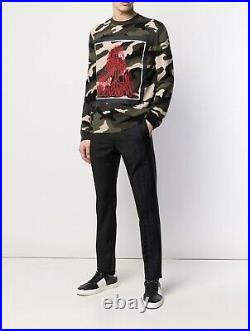 Valentino Camouflage Sweater Size M