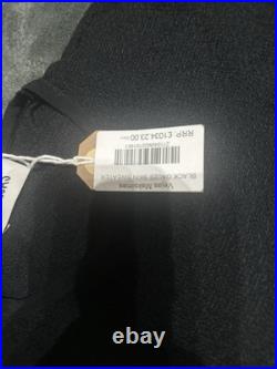 Vejas Maksimas Black Gauze Skin Sweater