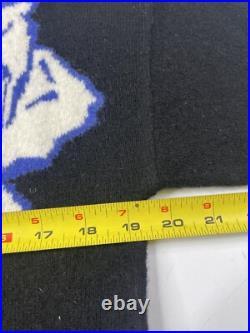 Veronica Beard Ayala Intarsia Floral Merino Wool Pullover Sweater Jumper Medium