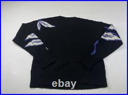 Veronica Beard Ayala Intarsia Floral Merino Wool Pullover Sweater Jumper Medium