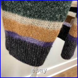 Veronica Beard Elizabeth Cardigan Sweater Jumper Womens Medium Stripe Mid Length Veronica Beard Elizabeth Cardigan Sweater Jumper Womens Medium Stripe Mid Length