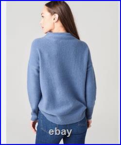 Vince Plush Cashmere Funnel Neck Sweater Size Medium FLAWLESS $448