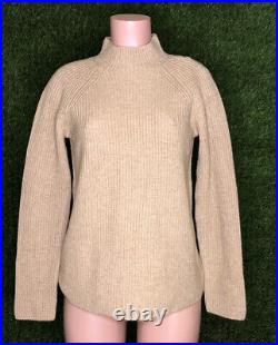 Vince Wool Cashmere Mock Neck Sweatersize Medium