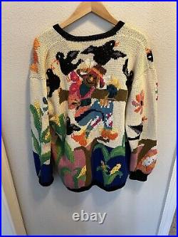 Vintage 1980s Berek Sweater Size M