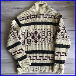Vintage 70s Pendleton THE BIG LEBOWSKI The Dude Sweater Talon Medium