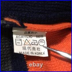 Vintage 90s LongSleeve Sweater Multicolor used in JAPAN Size M Vintage 90s LongSleeve Sweater Multicolor used in JAPAN Size M