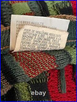 Vintage COOGI Australia Sweater 3D Knit 100% Mercerised Cotton Men M