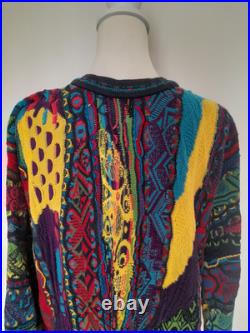 Vintage Coogi 3D Knit Sweater Medium Made in Australia