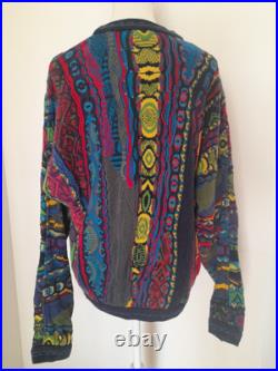 Vintage Coogi 3D Knit Sweater Medium Made in Australia