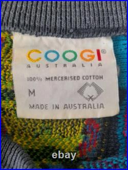 Vintage Coogi 3D Knit Sweater Medium Made in Australia