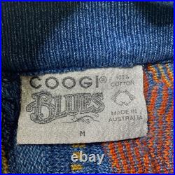 Vintage Coogi Blues Sweater Mens M Medium Cotton 3D Knit Cotton Biggie Smalls