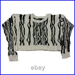 Vintage Forever 21 Coogi Style Sweater Pullover Crewneck Cosby Biggie Size M