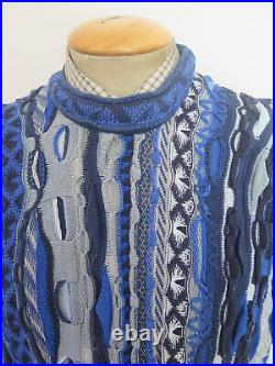 Vintage Genuine Original Coogi 3D Crew Neck Sweater Jumper XL 46-48 Euro 56-58