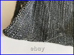 Vintage Issey Miyake Stretchy Gray Sweater Dress Size Medium