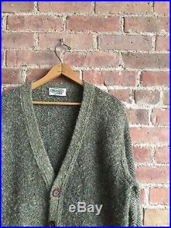 Vintage Missoni Mens Cardigan Sweater, Herringbone Sz Medium Italy