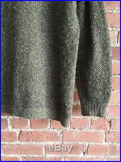 Vintage Missoni Mens Cardigan Sweater, Herringbone Sz Medium Italy