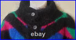Vintage Mohair Cardigan Sweater made In Australia