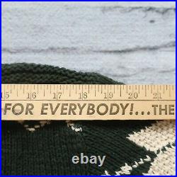 Vintage New Polo Ralph Lauren Knit Wool Sweater Size M Winter Snow