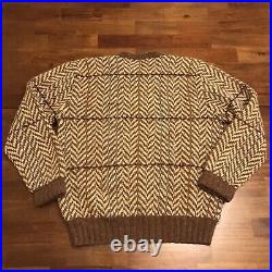 Vintage Polo Ralph Lauren Mallard Duck Sweater 100% Wool Men's Large