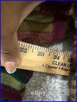 Vintage Protege Coogi Style Sweater Mens Size Medium Chunky Knit Crewneck USA