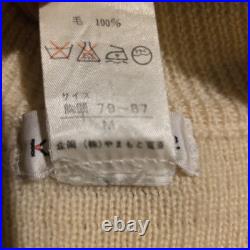 Vintage Rare Kansai O2 Yamamoto Knit Sweater Wool Size Medium