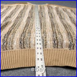 Vintage Sweater 90s Medium Geometric Textured Knit Biggie Cosby Coogi USA Jumper Vintage Sweater 90s Medium Geometric Textured Knit Biggie Cosby Coogi USA Jumper