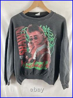 Vintage WWF WWE Shawn Michaels Sweatshirt Medium M Vtg Sweater Jumper 90s 1993