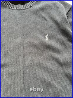 Vintage YSL Yves Saint Laurent Knitted Sweater Crewneck Medium