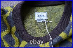 Vivienne Westwood Man, Squiggle Needlepunch Sweater, Size M
